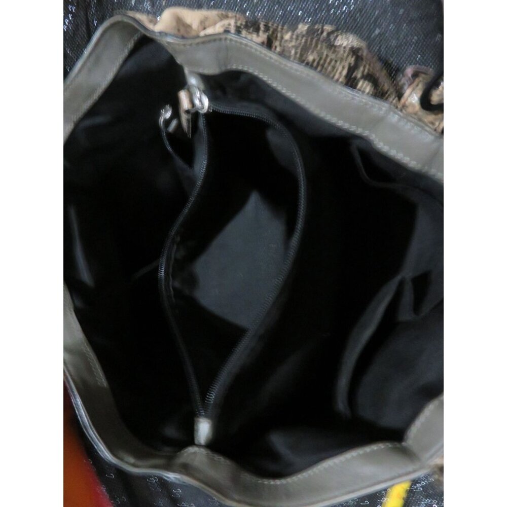 Coach Soho Embossed Exotic Leather Satchel Buckle Strap Snap Closure Carryall - Picture 11 of 13